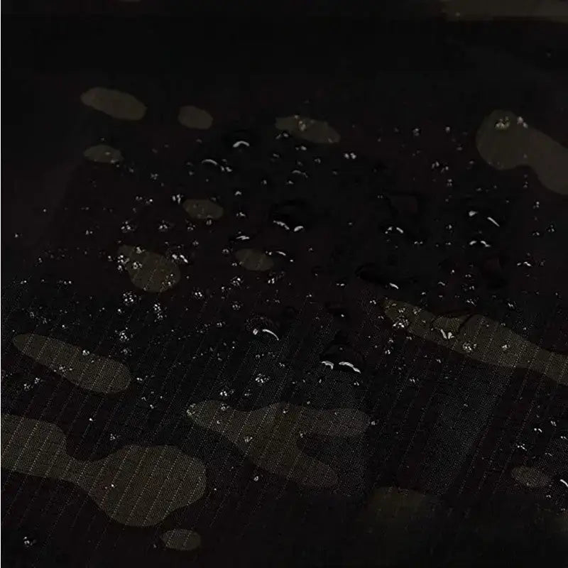 Poncho camouflage imperméable randonnée