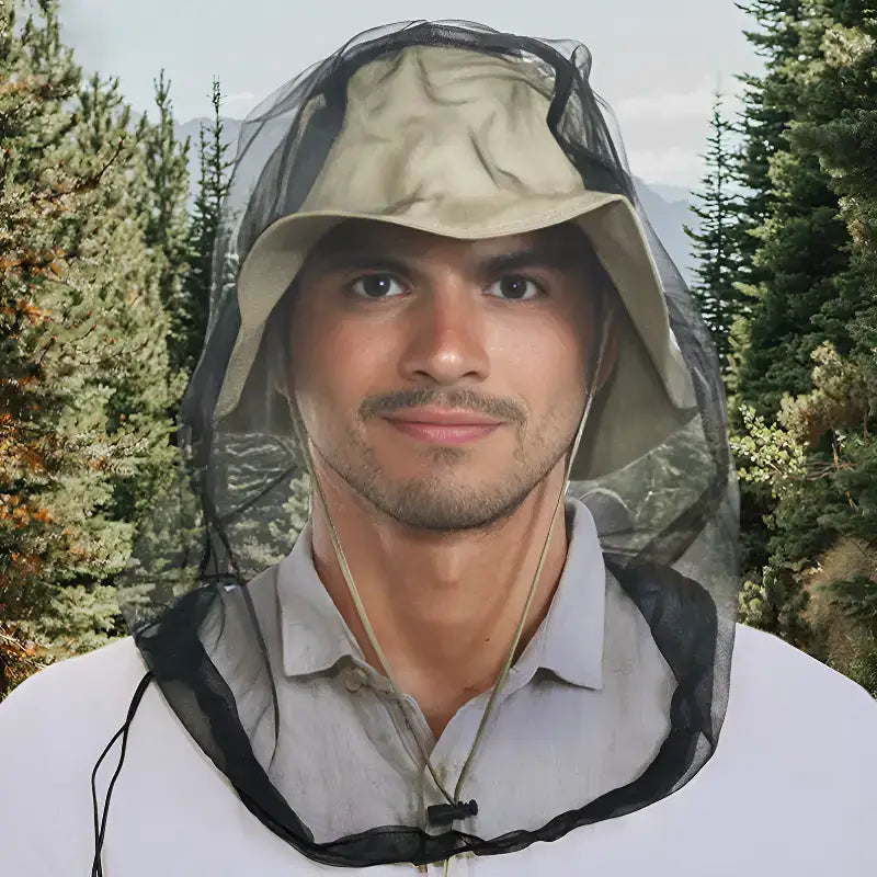 Moustiquaire de tête filet protection