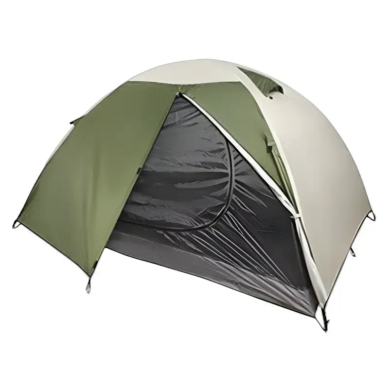 Tente camping trek basique montage manuel