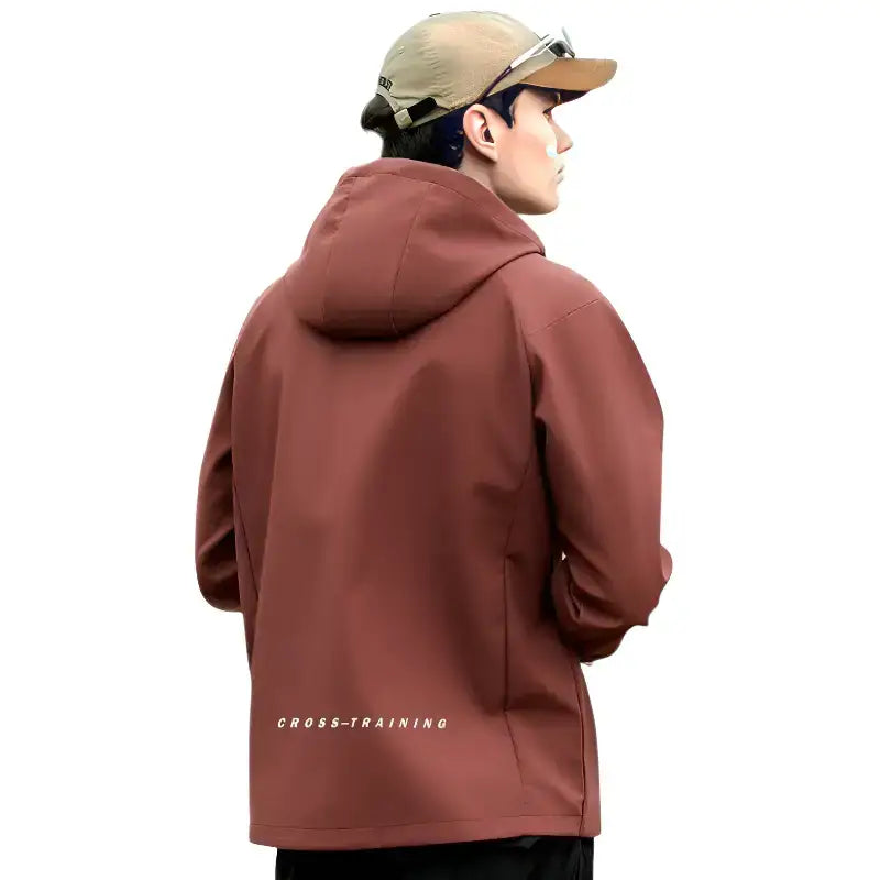 Veste softshell randonnée doublure maille