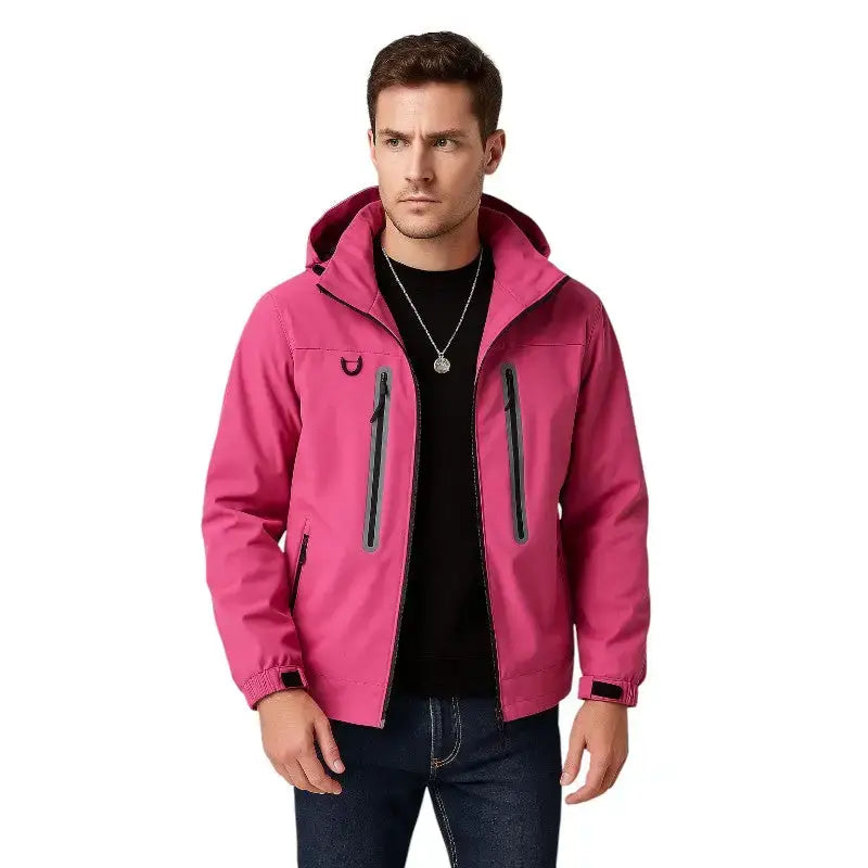 Veste homme randonnée résistant outdoor