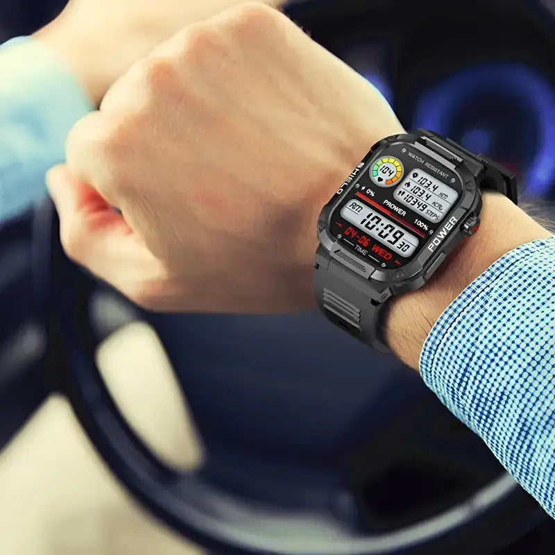 Montre sport homme robuste étanche quotidien