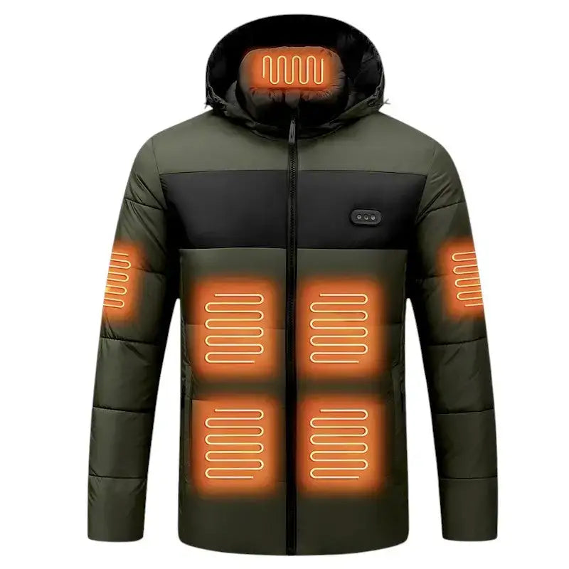 Veste chauffante homme chasse batterie requise