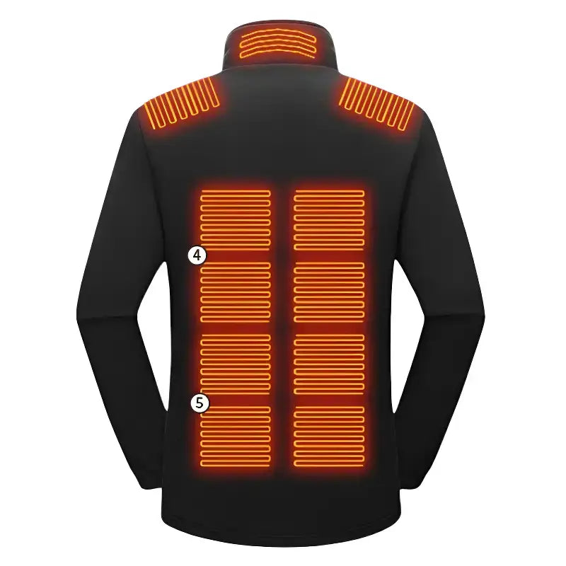 Veste chauffante homme fine outdoor loisir