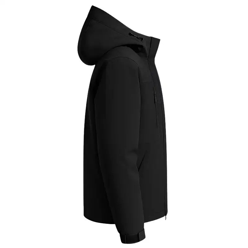 Veste randonnée grande taille imperméable 10000mm
