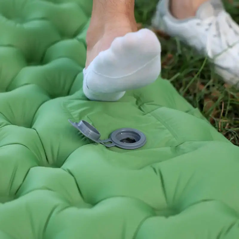 Matelas de sol double camping gonflable