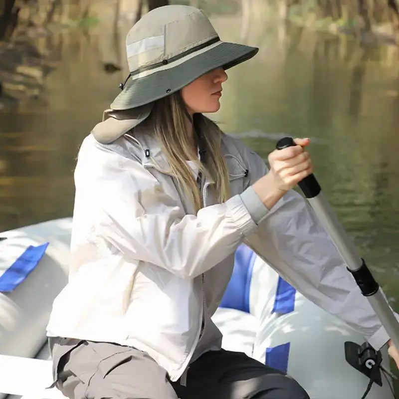Chapeau randonnée femme anti-uv fonctionnel
