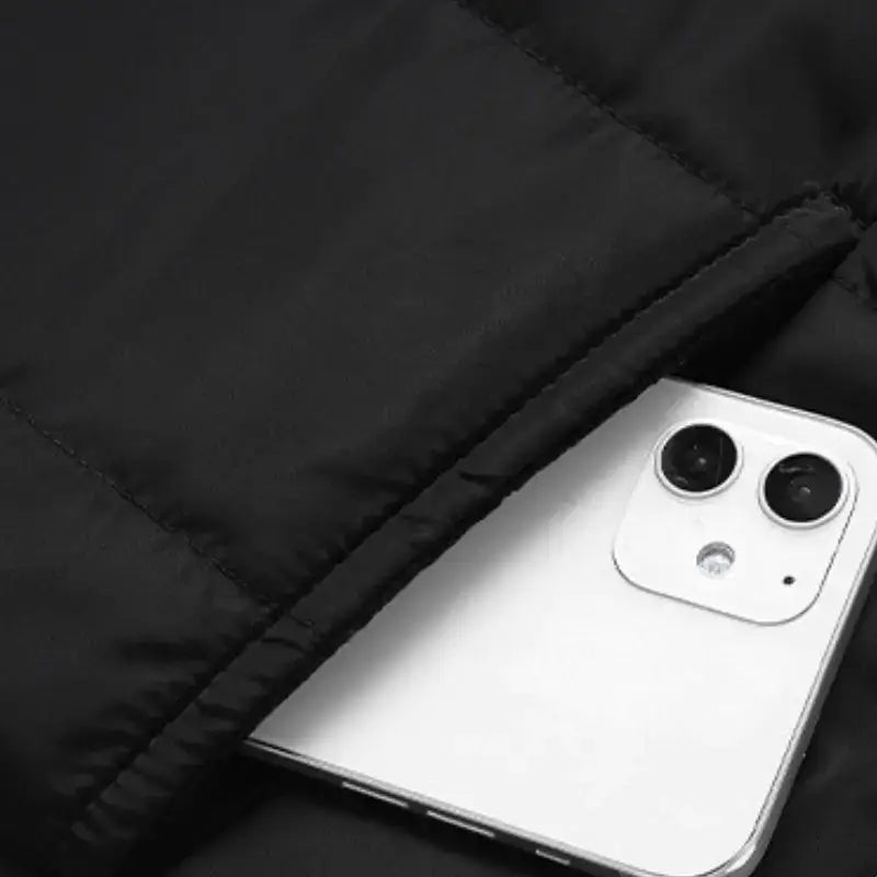 Gilet chauffant homme sans manche polyester