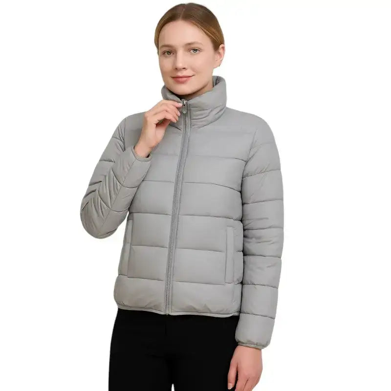 Veste chauffante femme polyester réglable
