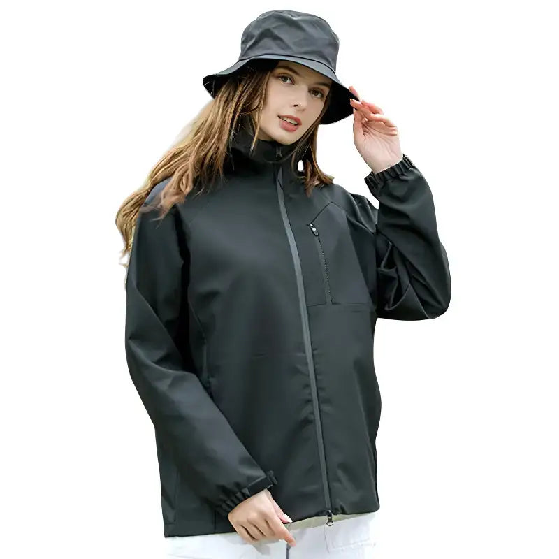 Veste softshell randonnée doublure maille