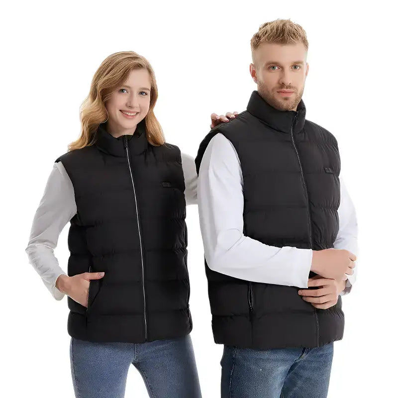 Gilet chauffant homme grande taille