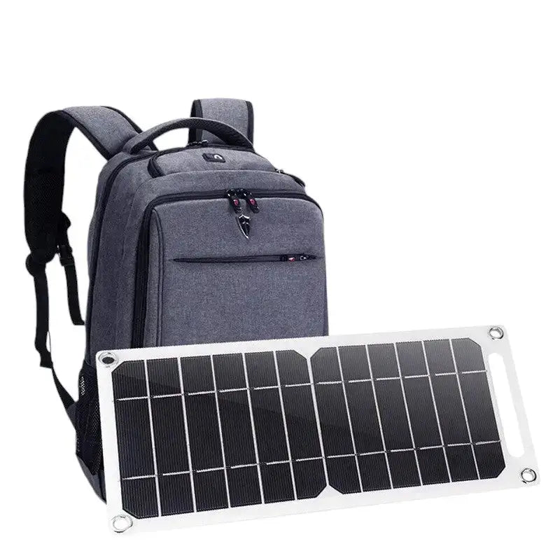 Panneau solaire randonnée double usb pliable