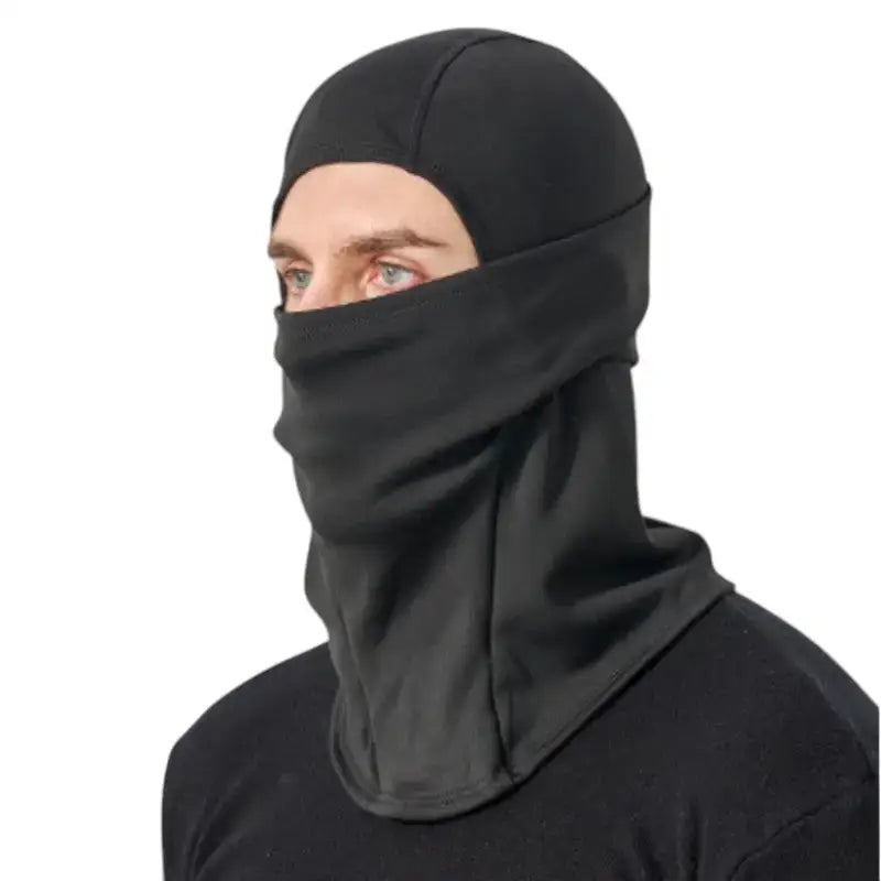 Cagoule outdoor noire légère respirante