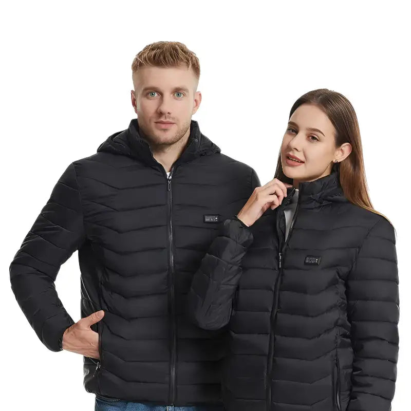 Doudoune chauffante homme nylon polyester