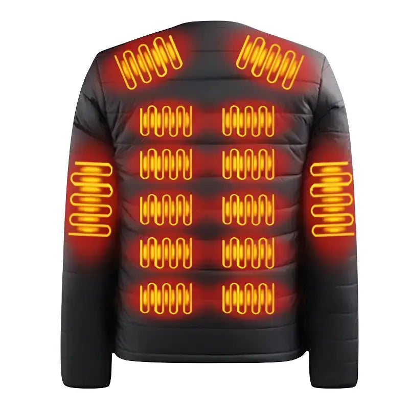 Veste chauffante intelligente 24 zones graphène