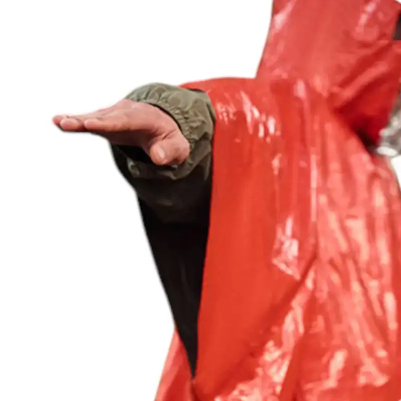Poncho survie aluminium protection urgence