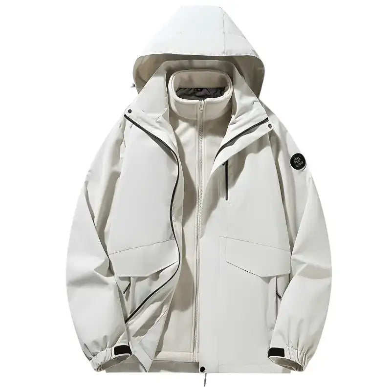 Veste randonnée chaude coloris pastel