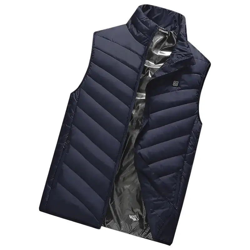 Gilet chauffant homme grande taille polyvalent