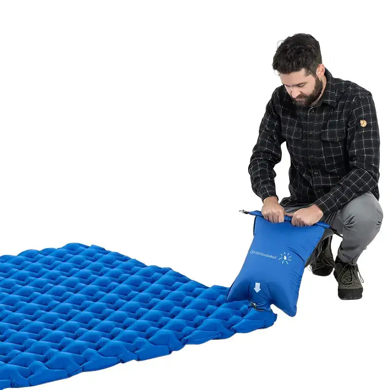 Matelas de camping 2 places gonflable