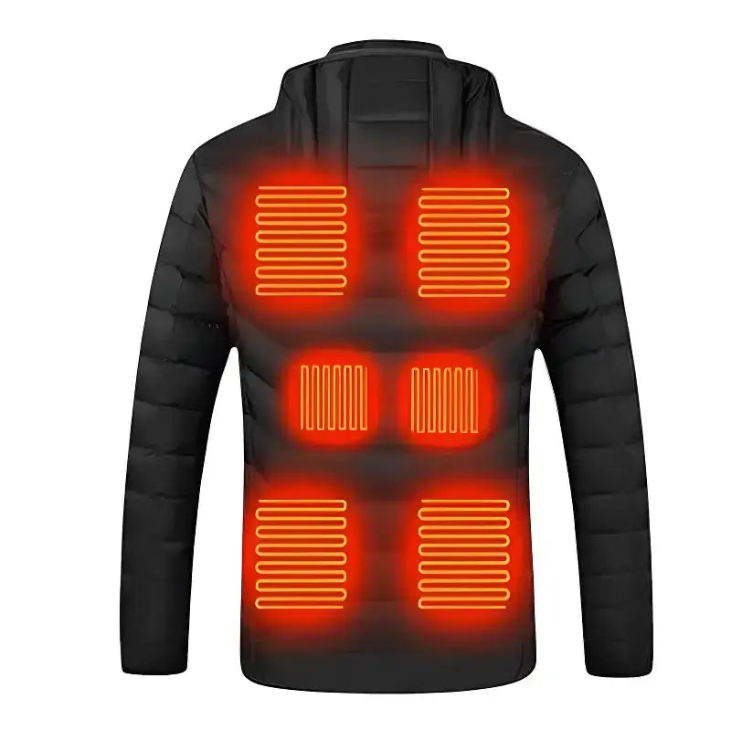 Veste chauffante homme manches longues