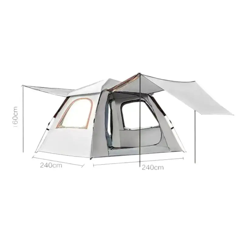 Tente camping ouverture automatique standard