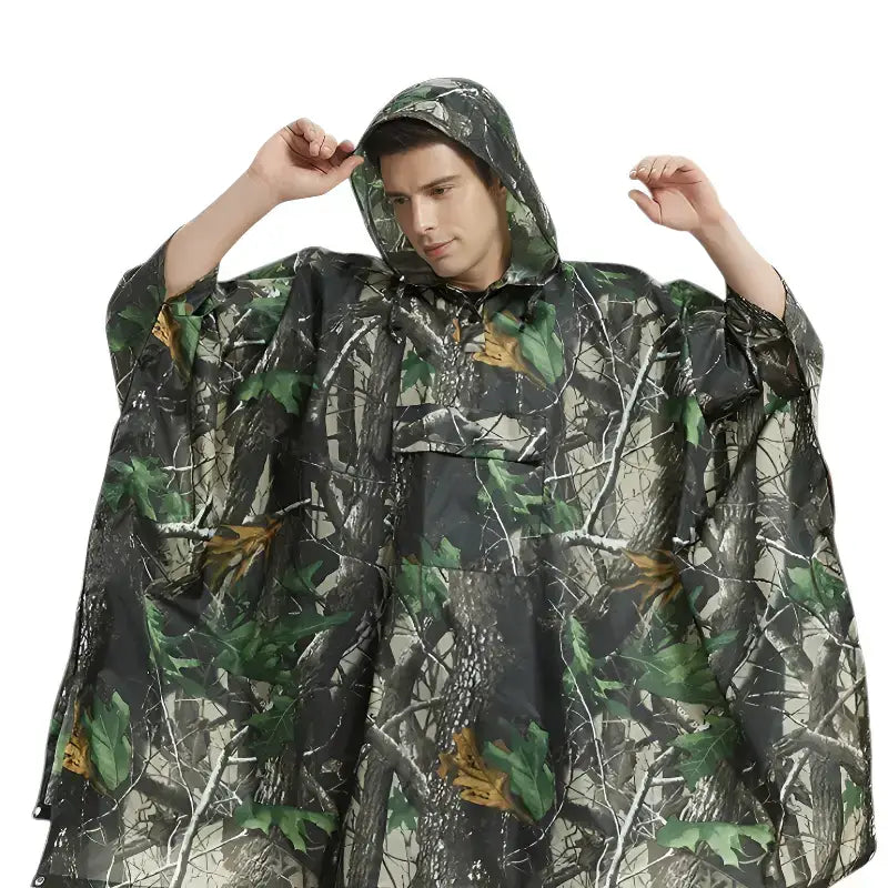 Poncho pluie randonnée étanche
