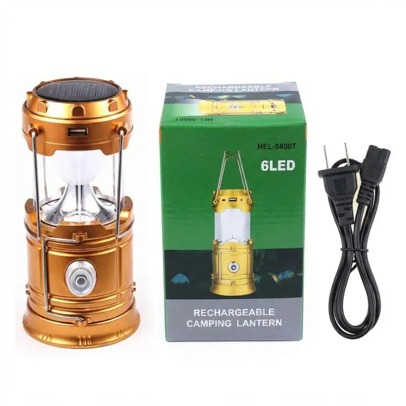 Lanterne solaire camping pliable bivouac