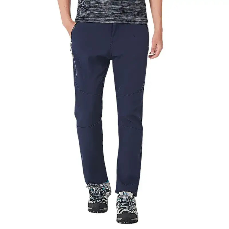 Pantalon trekking hiver doublure polaire