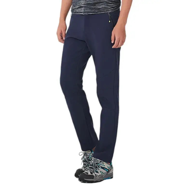 Pantalon trekking hiver doublure polaire