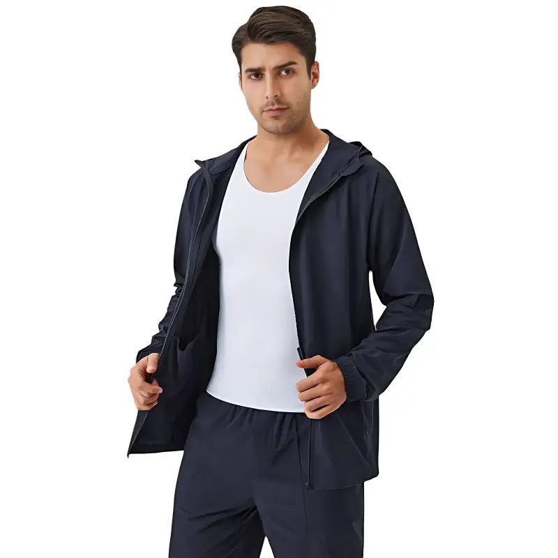Veste légère randonnée homme coupe ample