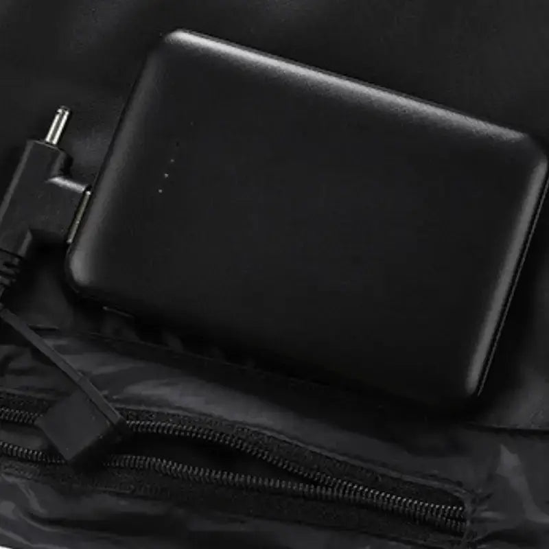 Doudoune chauffante femme noire polyvalente