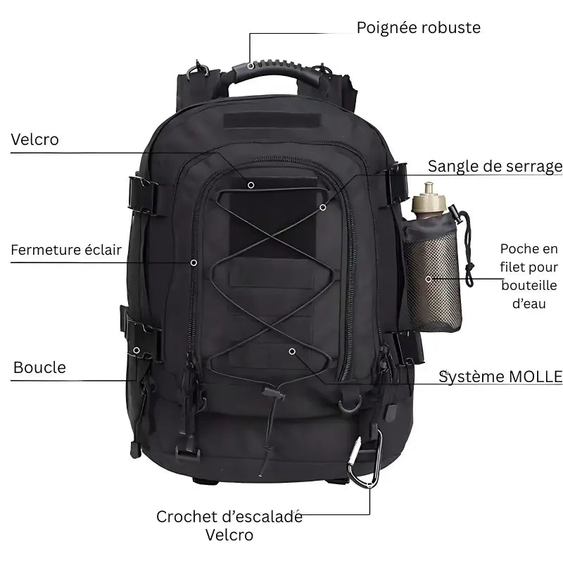 Sac militaire tactique résistant eau homme