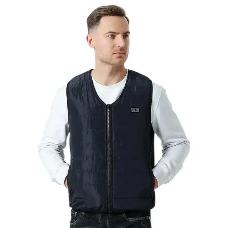 Gilet chauffant homme grande taille 3xl