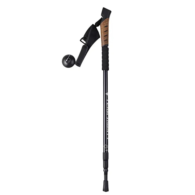 Bâton marche nordique 3 brins poignée mixte