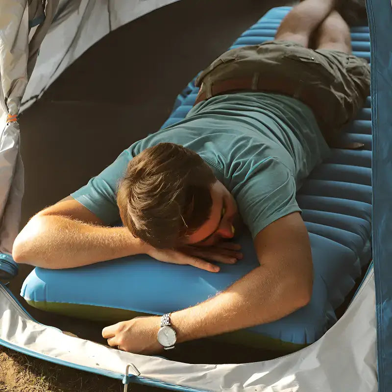 Matelas gonflable trekking exploration sport