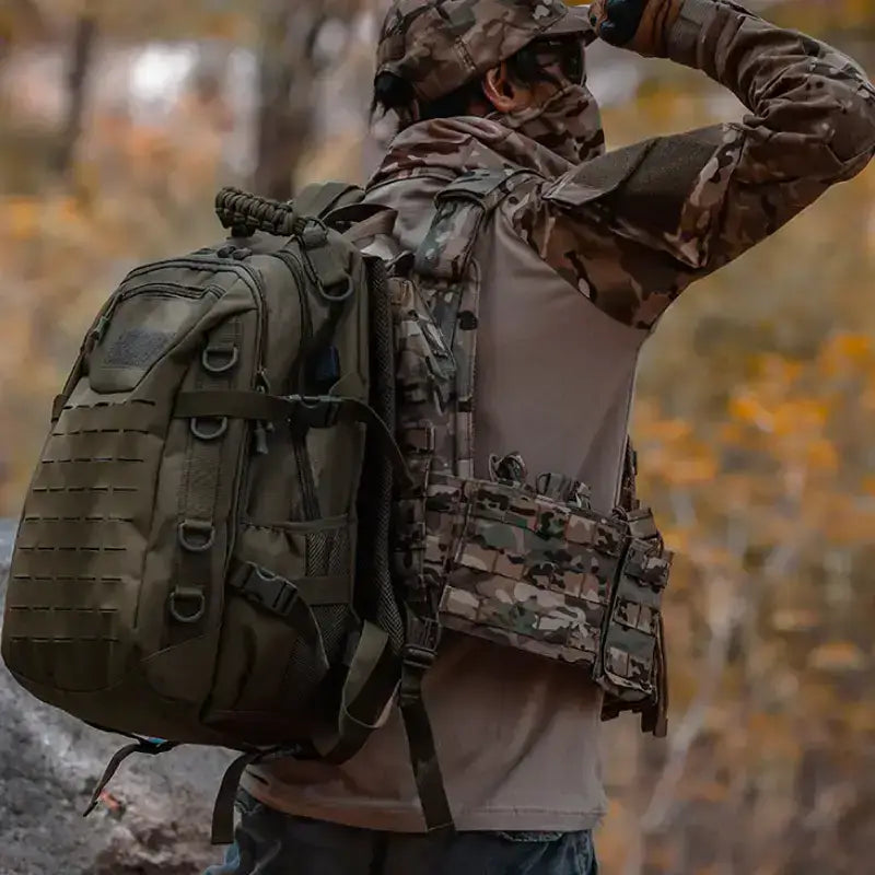 Sac à dos militaire 25l tactique mixte