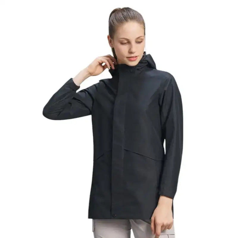 Veste pluie femme rose imperméable urbaine