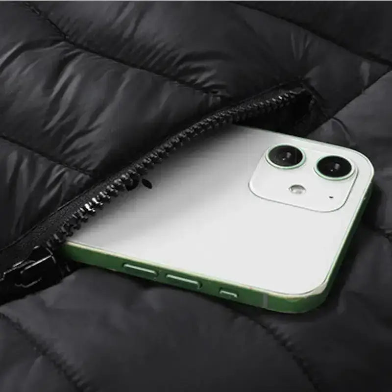 Veste chauffante homme hiver batterie requise