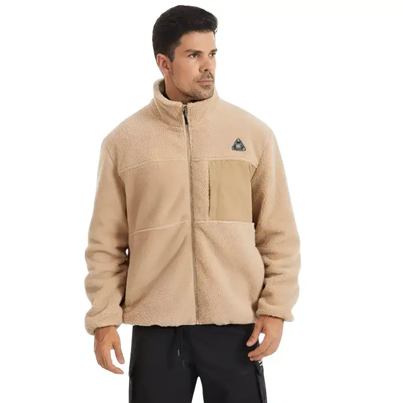 Veste polaire chauffante homme outdoor