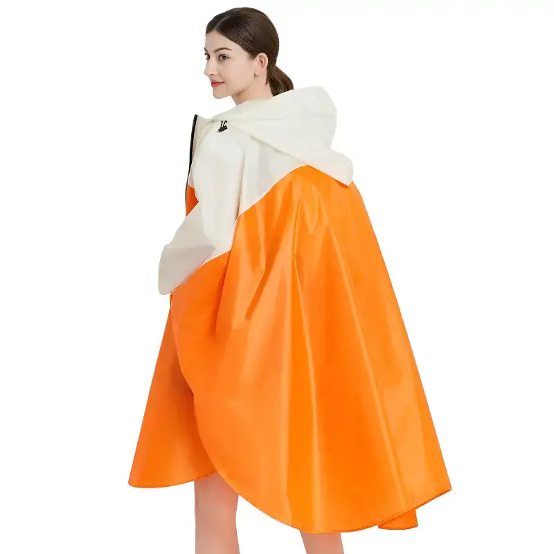 Poncho pluie femme coupe-vent imperméable