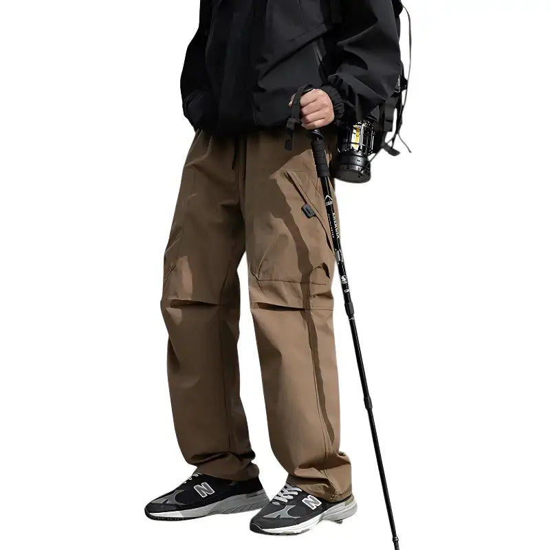 Pantalon cargo trekking hiver doublure polaire