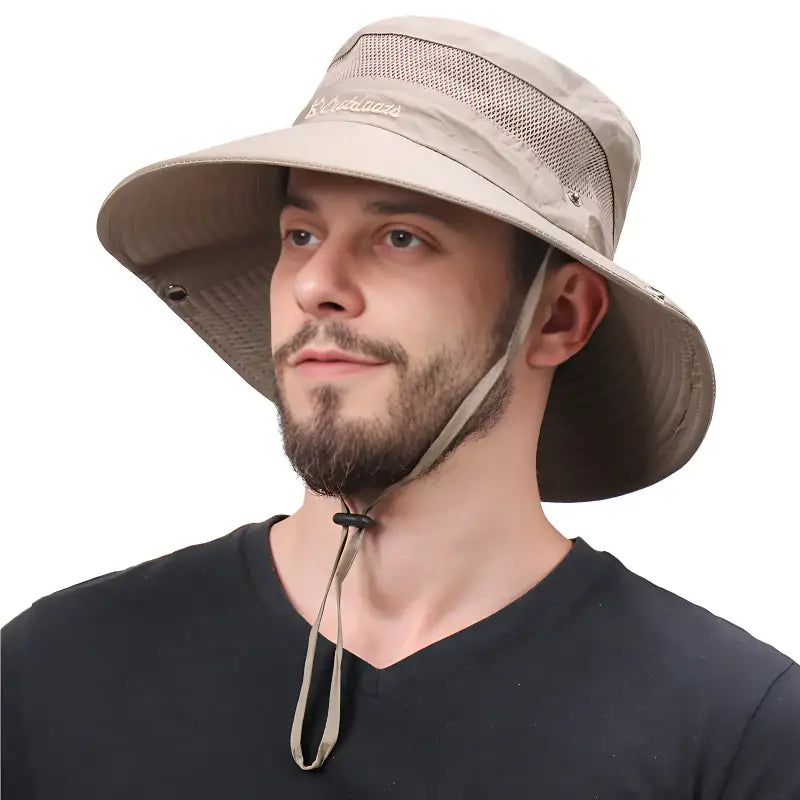 Chapeau randonnée ventilé respirant