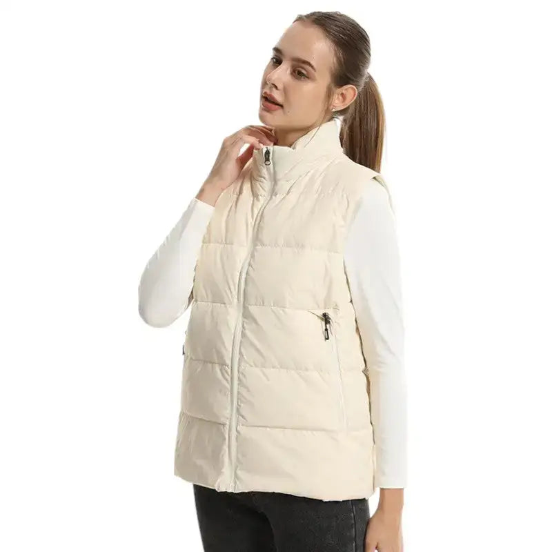 Gilet chauffant duvet homme 5 zones