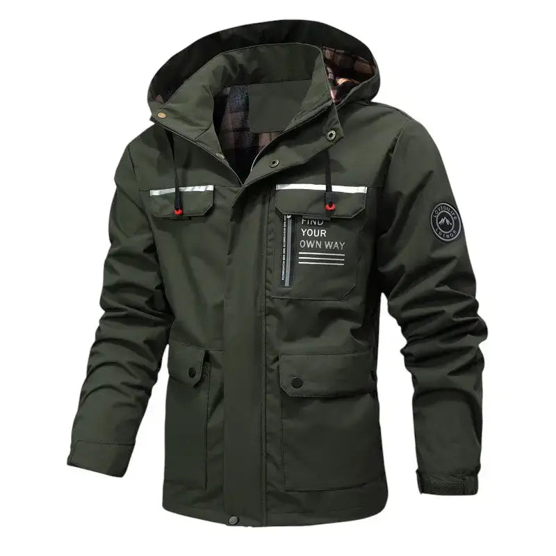 Veste homme randonnée aventure technique