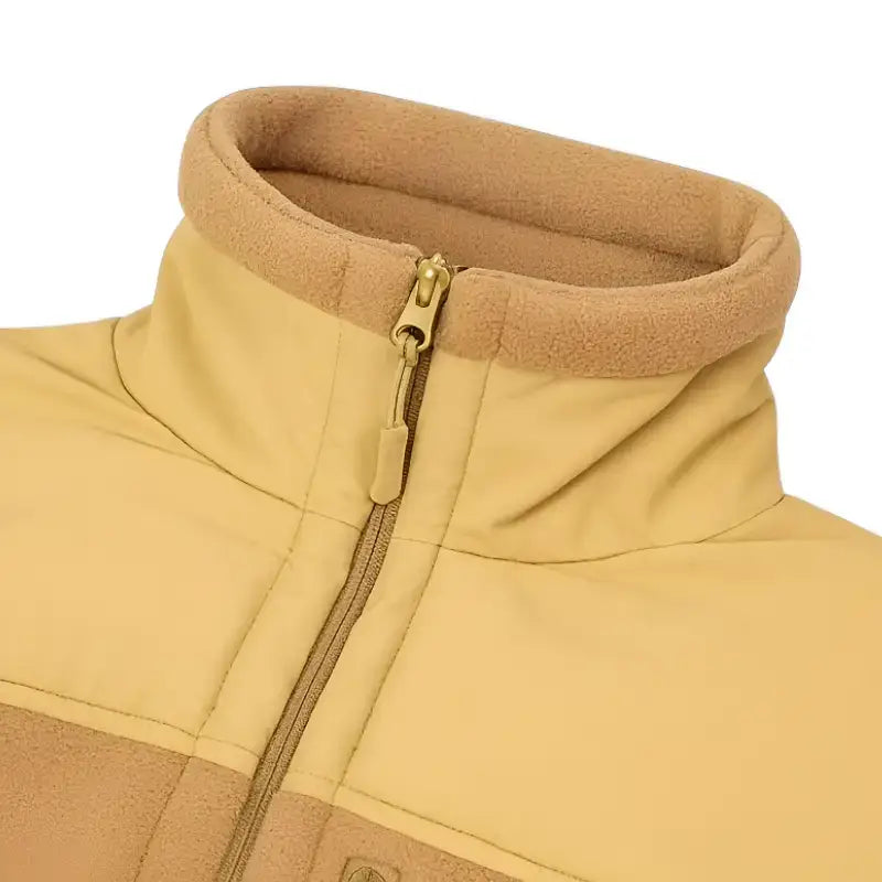 Polaire tactique style militaire tan