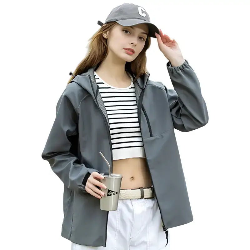 Veste softshell randonnée doublure maille