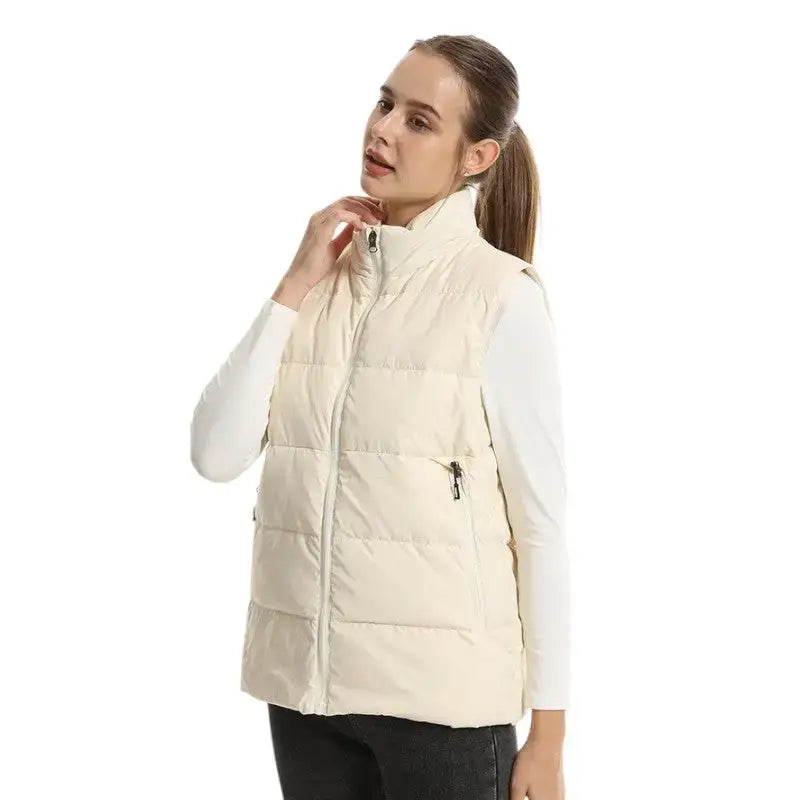Gilet chauffant femme multizones