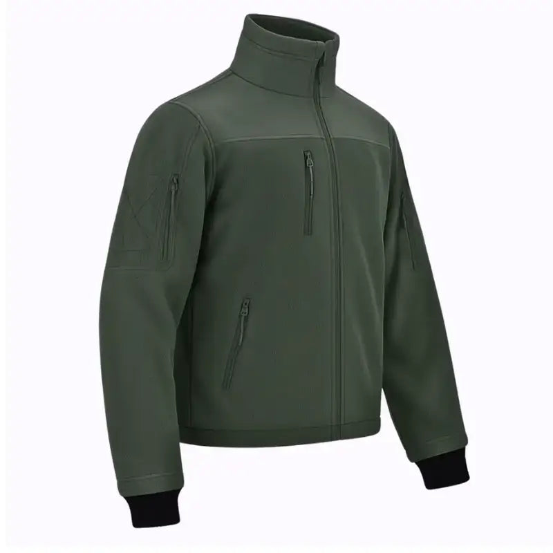 Polaire tactique style militaire tan