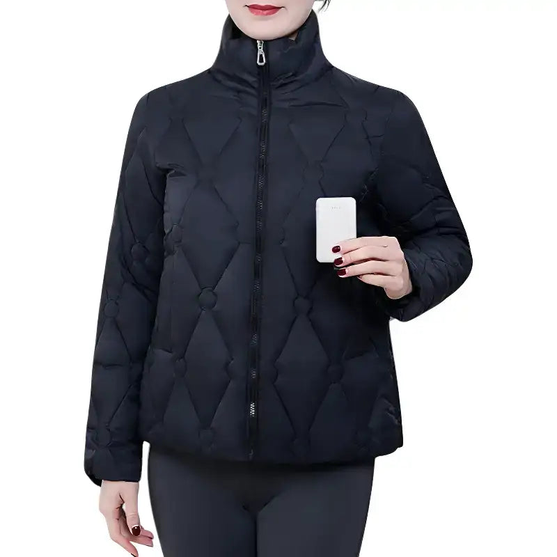 Veste chauffante femme épaisse multizones