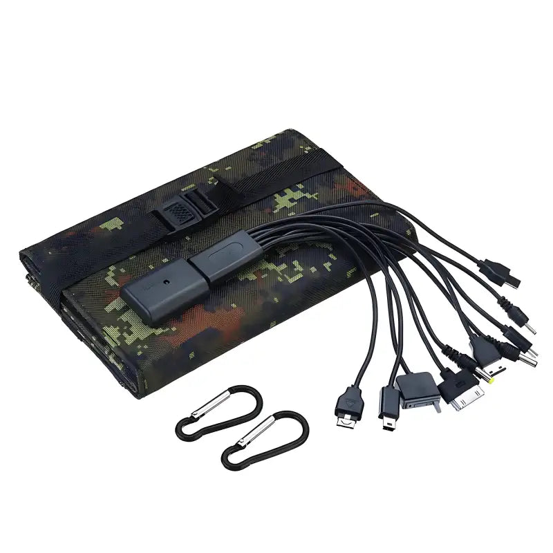 Panneau solaire camouflage 10w randonnée